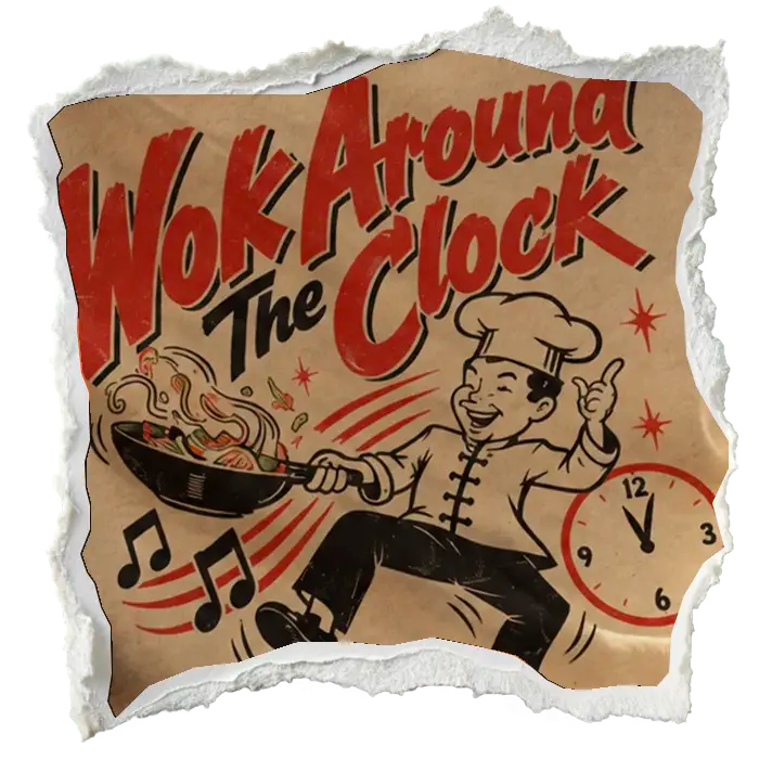 Wok Around The Clock artwork detail