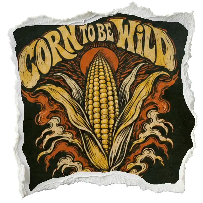 Corn To Be Wild artwork detail