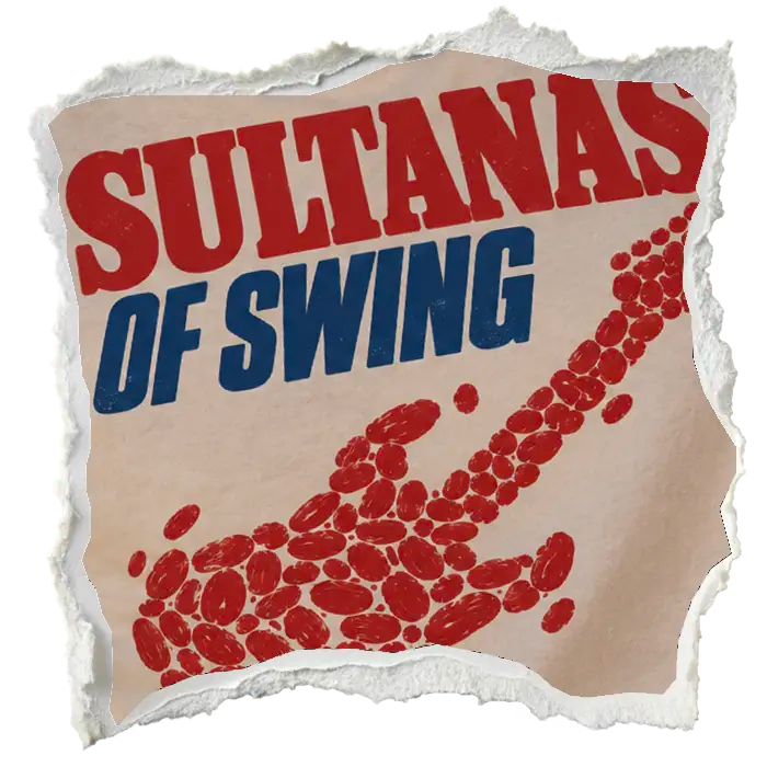 Sultanas of Swing artwork detail