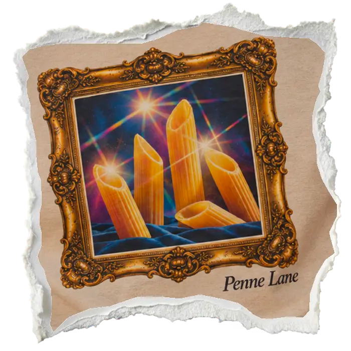Penne Lane artwork detail