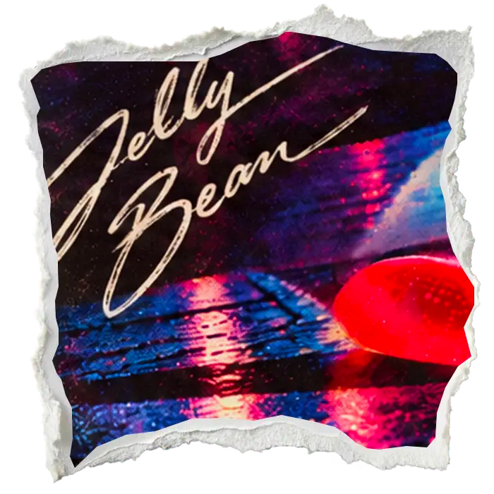Jelly Bean artwork detail