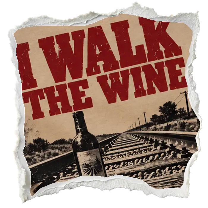 I Walk The Wine artwork detail
