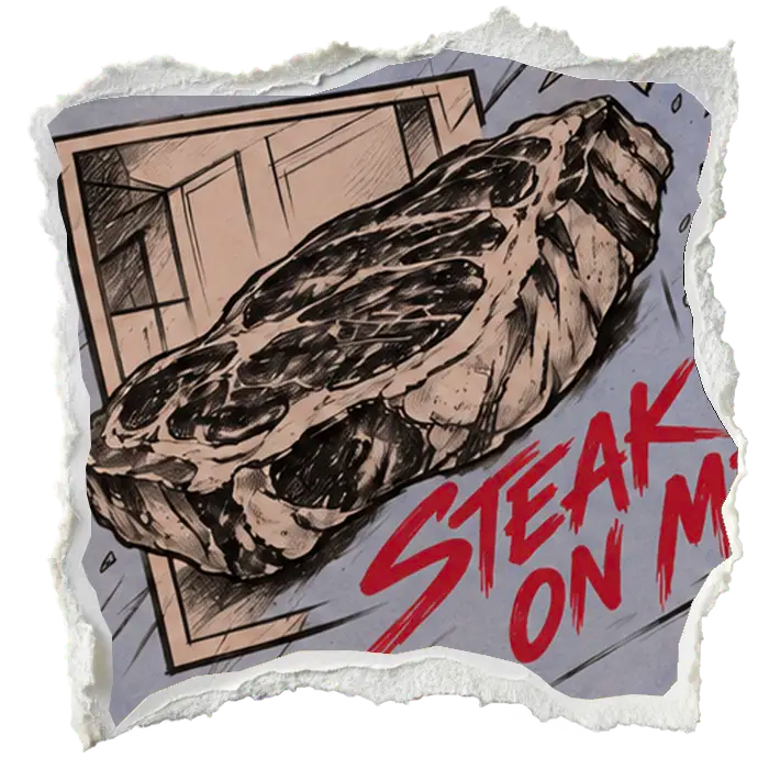Steak On Me artwork detail
