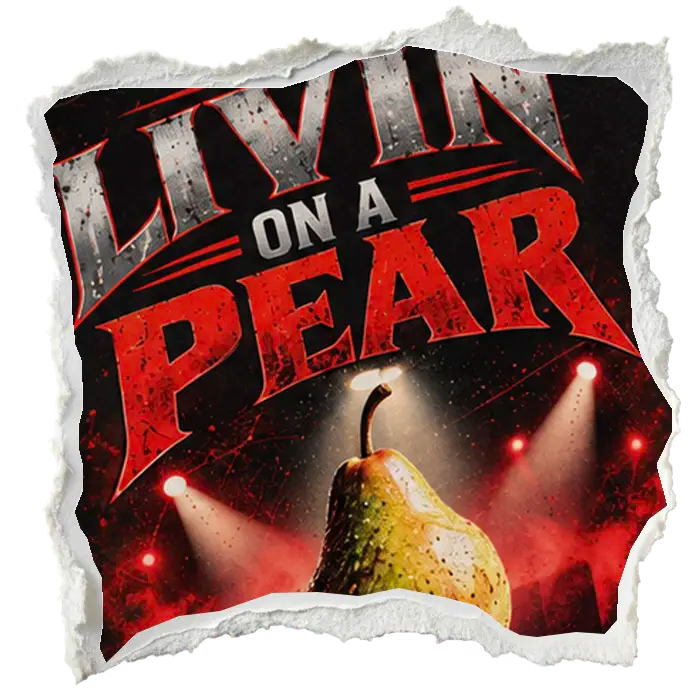 Livin' On a Pear artwork detail